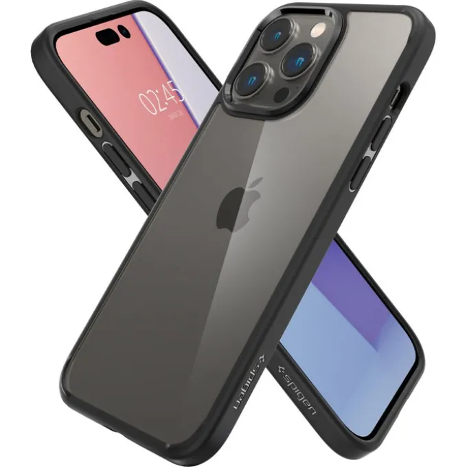 Etui Spigen Ultra Hybrid iPhone 14 Pro Matte Black