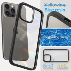 Etui Spigen Ultra Hybrid iPhone 14 Pro Matte Black