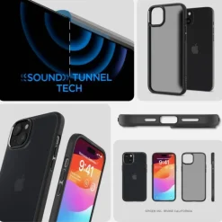 Etui Spigen Ultra Hybrid iPhone 15 Frost Black Case