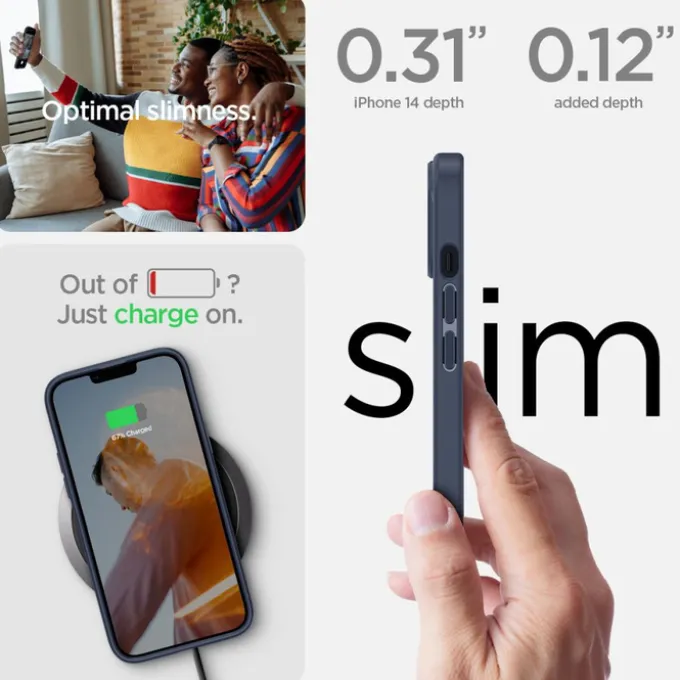Etui Spigen Ultra Hybrid iPhone 14 Plus Navy Blue