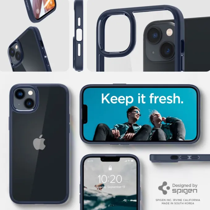 Etui Spigen Ultra Hybrid iPhone 14 Plus Navy Blue