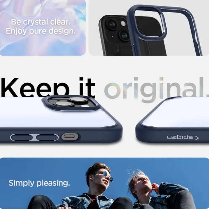 Etui Spigen Ultra Hybrid iPhone 15 Navy Blue