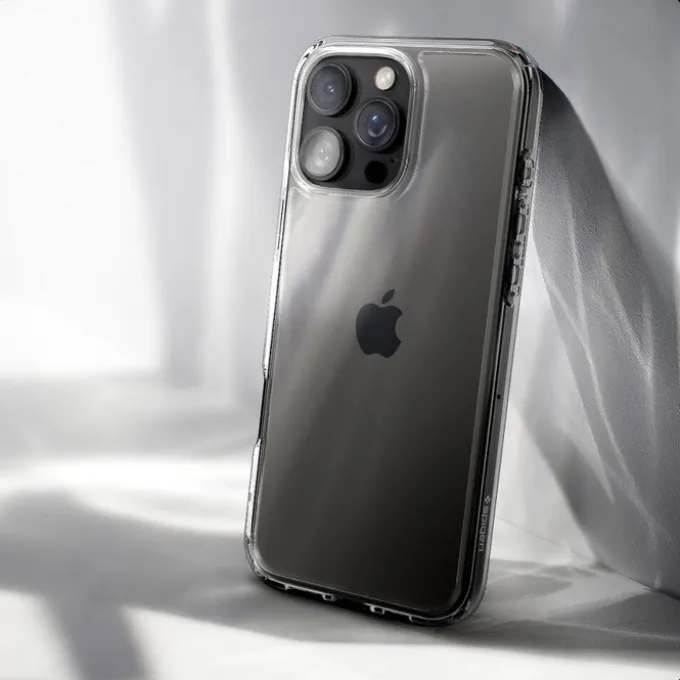 ETUI SPIGEN ULTRA HYBRID IPHONE 16 PRO MAX CRYSTAL CLEAR