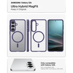 ETUI SPIGEN ULTRA HYBRID MAG MAGSAFE SAMSUNG GALAXY S26 DEEP PURPLE