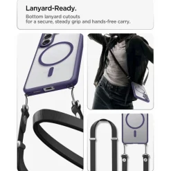 ETUI SPIGEN ULTRA HYBRID MAG MAGSAFE SAMSUNG GALAXY S26 DEEP PURPLE