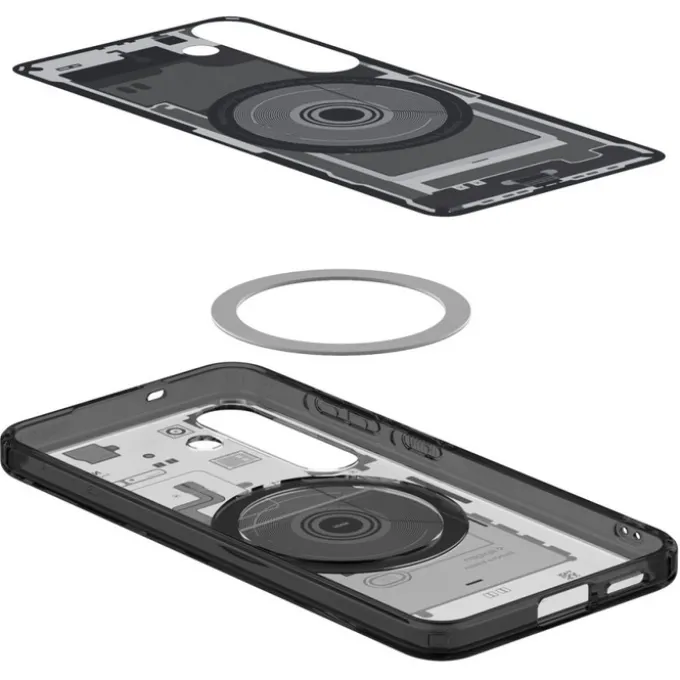 Etui SPIGEN ULTRA HYBRID MAG MAGSAFE GALAXY S25 ZERO ONE BLACK
