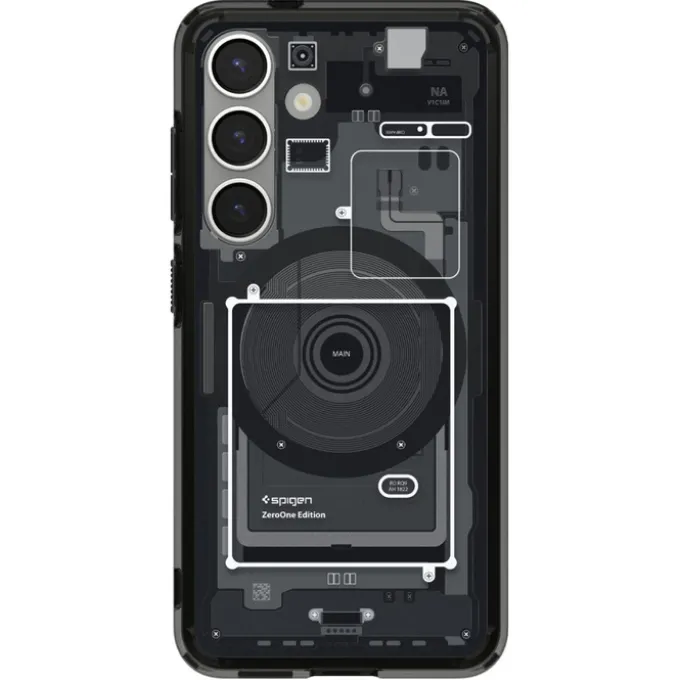 Etui SPIGEN ULTRA HYBRID MAG MAGSAFE GALAXY S25 ZERO ONE BLACK