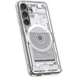 Etui SPIGEN ULTRA HYBRID MAG MAGSAFE GALAXY S25 ZERO ONE WHITE