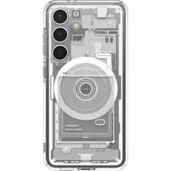 Etui SPIGEN ULTRA HYBRID MAG MAGSAFE GALAXY S25 ZERO ONE WHITE