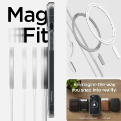 Etui Spigen Ultra Hybrid Mag Magsafe iPhone 14 Plus Carbon Fiber Case