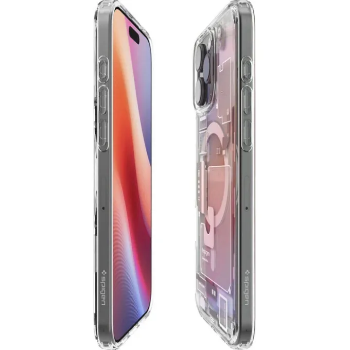 ETUI SPIGEN ULTRA HYBRID MAG MAGSAFE IPHONE 16 PRO MAX ZERO ONE NATURAL TITANIUM