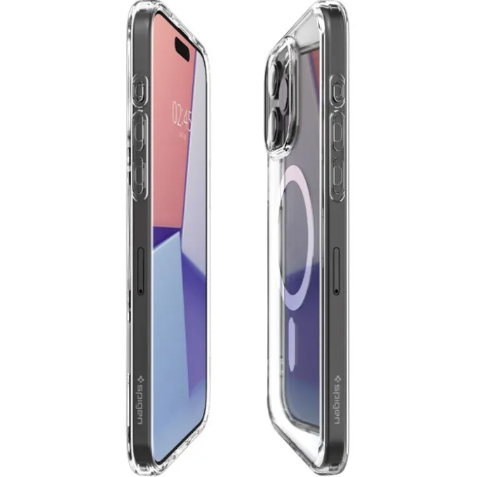 Etui Spigen Ultra Hybrid Mag Magsafe iPhone 15 Pro White Case