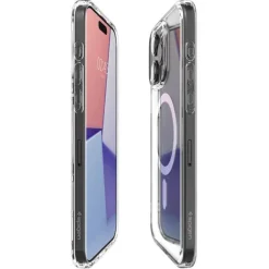 Etui Spigen Ultra Hybrid Mag Magsafe iPhone 15 Pro Max White/Clear Case