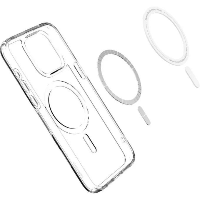 Etui Spigen Ultra Hybrid Mag Magsafe iPhone 15 Pro Max White/Clear Case