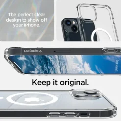 Etui Spigen Ultra Hybrid Mag Magsafe iPhone 14 White Case