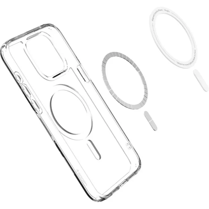 Etui Spigen Ultra Hybrid Mag Magsafe iPhone 15 Pro Frost Clear Case