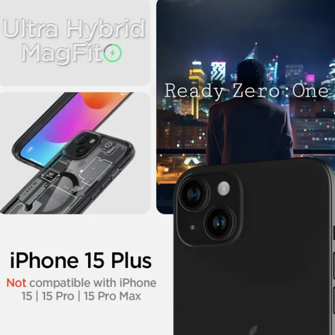Etui Spigen Ultra Hybrid Mag Magsafe iPhone 15 Plus Zero One