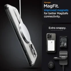 ETUI SPIGEN ULTRA HYBRID MAG MAGSAFE IPHONE 16 PRO FROST CLEAR