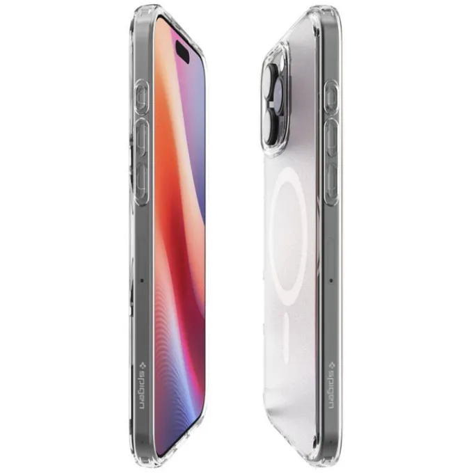 ETUI SPIGEN ULTRA HYBRID MAG MAGSAFE IPHONE 16 PRO FROST CLEAR