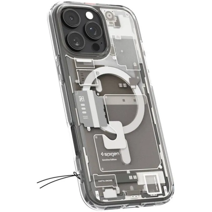 ETUI SPIGEN ULTRA HYBRID MAG MAGSAFE IPHONE 16 PRO ZERO ONE NATURAL TITANIUM