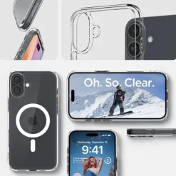 Etui SPIGEN ULTRA HYBRID MAG MAGSAFE IPHONE 16 PLUS WHITE