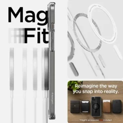 Etui Spigen Ultra Hybrid Mag Magsafe iPhone 15 Black Case