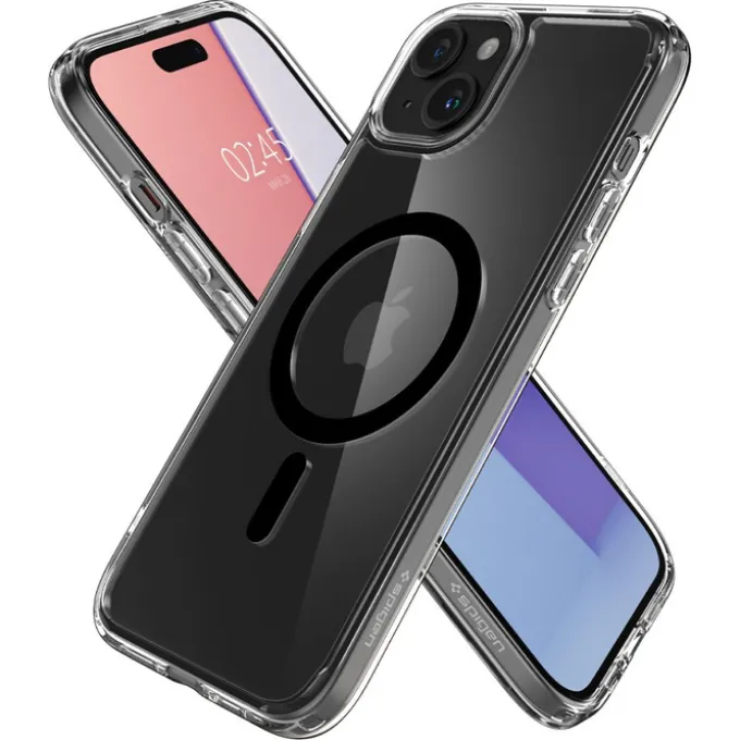 Etui Spigen Ultra Hybrid Mag Magsafe iPhone 15 Black Case