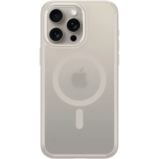 Etui Spigen Ultra Hybrid Mag Magsafe iPhone 15 Pro Max Frost Natural Titanium Case