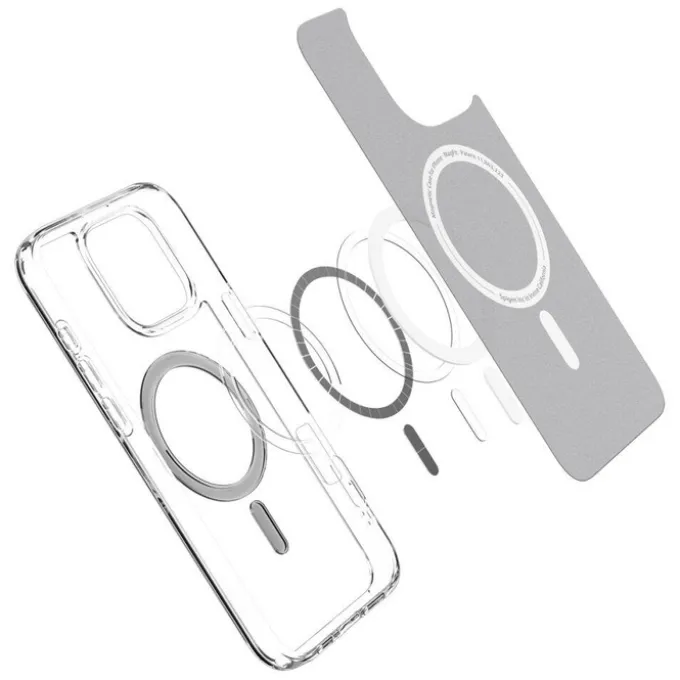 ETUI SPIGEN ULTRA HYBRID MAG MAGSAFE IPHONE 16 PRO GRAPHITE