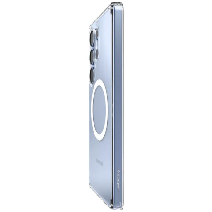 Etui SPIGEN ULTRA HYBRID MAG MAGSAFE GALAXY S25 ULTRA CLEAR/WHITE