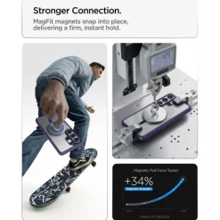 ETUI SPIGEN ULTRA HYBRID MAG MAGSAFE SAMSUNG GALAXY S26 ULTRA DEEP PURPLE