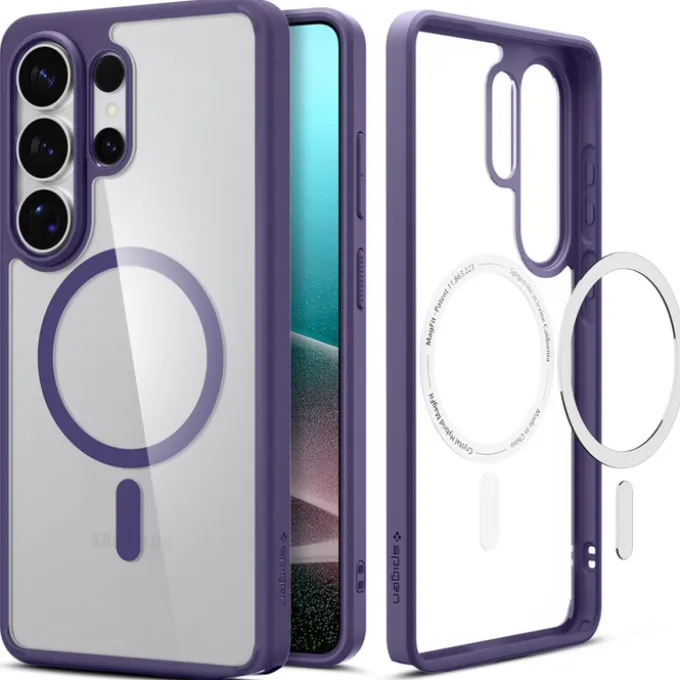 ETUI SPIGEN ULTRA HYBRID MAG MAGSAFE SAMSUNG GALAXY S26 ULTRA DEEP PURPLE