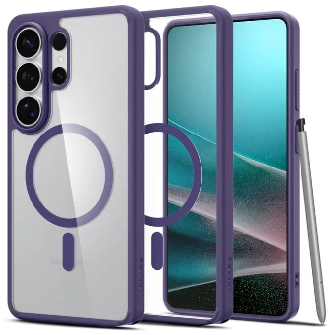 ETUI SPIGEN ULTRA HYBRID MAG MAGSAFE SAMSUNG GALAXY S26 ULTRA DEEP PURPLE