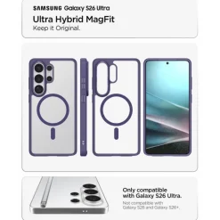 ETUI SPIGEN ULTRA HYBRID MAG MAGSAFE SAMSUNG GALAXY S26 ULTRA DEEP PURPLE