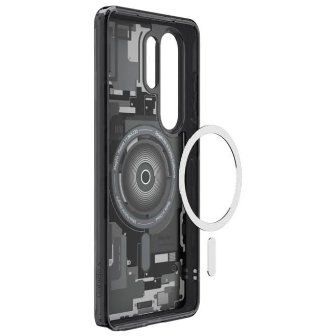 ETUI SPIGEN ULTRA HYBRID MAG MAGSAFE SAMSUNG GALAXY S26 ULTRA ZERO ONE BLACK
