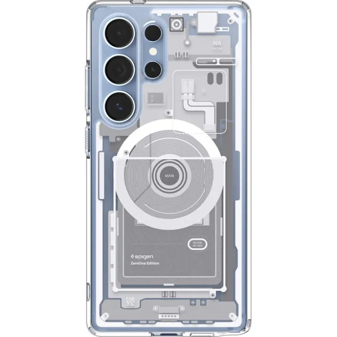 Etui SPIGEN ULTRA HYBRID MAG MAGSAFE GALAXY S25 ULTRA ZERO ONE WHITE