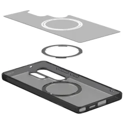 ETUI SPIGEN ULTRA HYBRID MAG MAGSAFE SAMSUNG GALAXY S25 ULTRA FROST BLACK