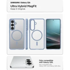ETUI SPIGEN ULTRA HYBRID MAG SAMSUNG GALAXY S26 MAGSAFE LIGHT BLUE