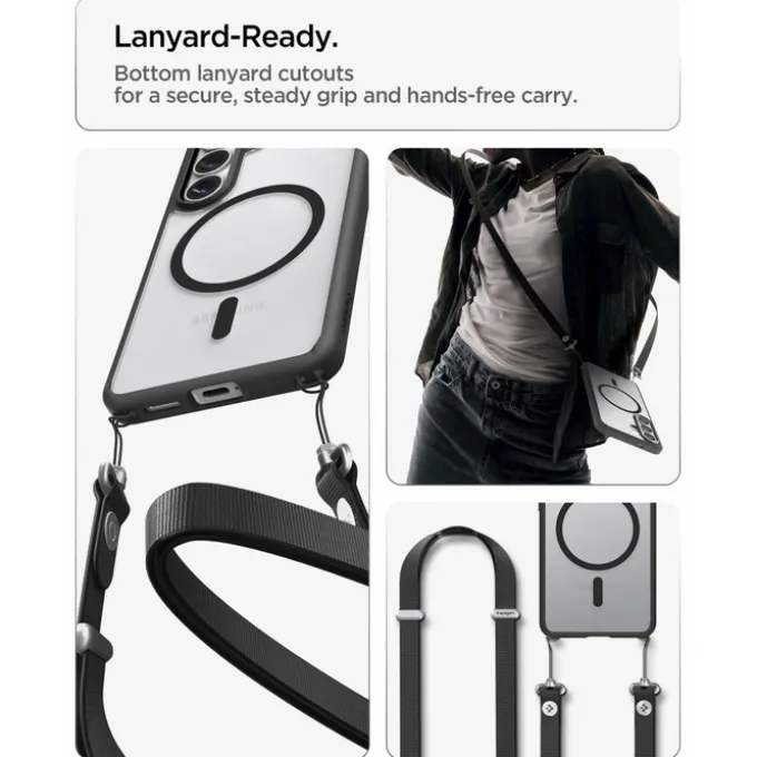 ETUI SPIGEN ULTRA HYBRID MAG SAMSUNG GALAXY S26 MAGSAFE MATTE BLACK