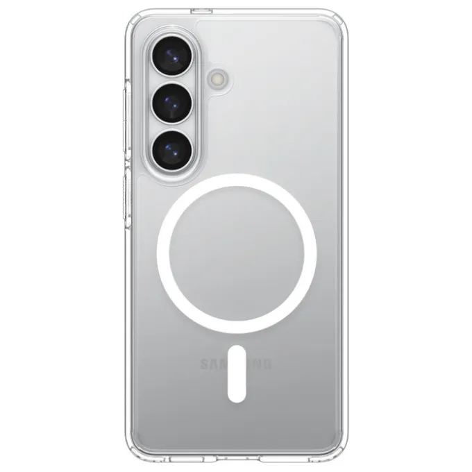 ETUI SPIGEN ULTRA HYBRID MAG SAMSUNG GALAXY S26+ PLUS MAGSAFE CLEAR/WHITE