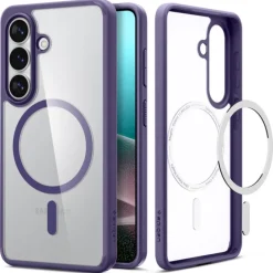 ETUI SPIGEN ULTRA HYBRID MAG SAMSUNG GALAXY S26+ PLUS MAGSAFE DEEP PURPLE