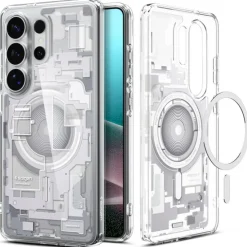 ETUI SPIGEN ULTRA HYBRID MAG SAMSUNG GALAXY S26 ULTRA MAGSAFE ZERO ONE WHITE