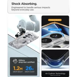 ETUI SPIGEN ULTRA HYBRID MAG SAMSUNG GALAXY S26 ULTRA MAGSAFE ZERO ONE WHITE
