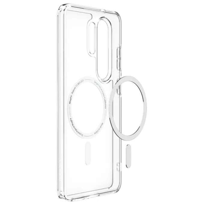 ETUI SPIGEN ULTRA HYBRID MAG SAMSUNG GALAXY S26 ULTRA MAGSAFE CLEAR/WHITE