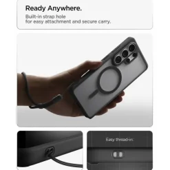 ETUI SPIGEN ULTRA HYBRID MAG SAMSUNG GALAXY S26 ULTRA MAGSAFE MATTE BLACK