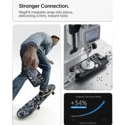 ETUI SPIGEN ULTRA HYBRID MAG SAMSUNG GALAXY S26+ PLUS MAGSAFE ZERO ONE BLACK