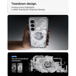 ETUI SPIGEN ULTRA HYBRID MAG ZERO ONE SAMSUNG GALAXY S26 MAGSAFEWHITE