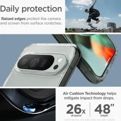 Etui SPIGEN ULTRA HYBRID ONETAP RING MAGSAFE GOOGLE PIXEL 9 PRO XL WHITE