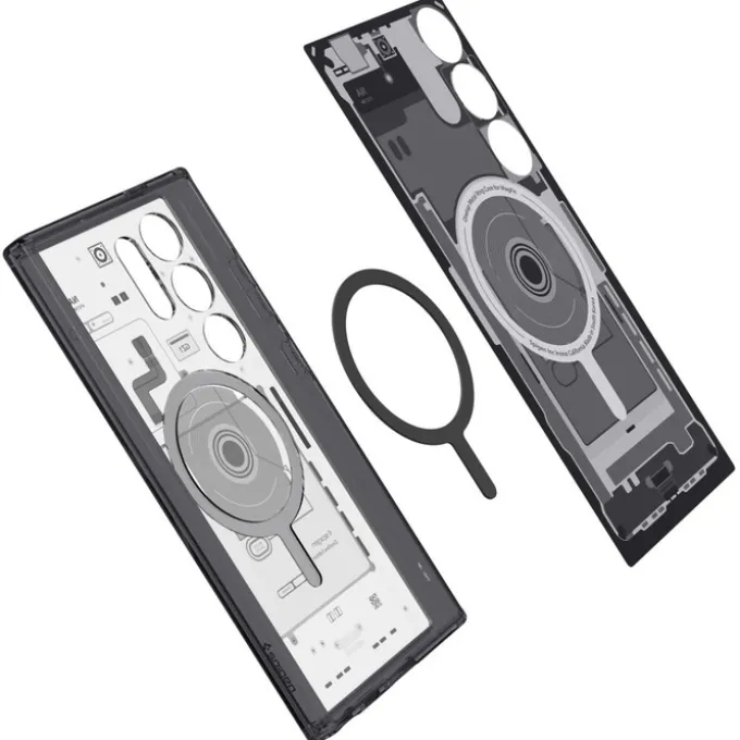 Etui Spigen Ultra Hybrid Onetap Ring Magsafe Samsung Galaxy S24 Ultra Zero One Case