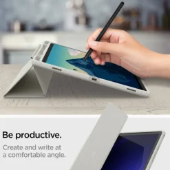 Etui Spigen Ultra Hybrid ”pro” Galaxy Tab S9+ Plus 12.4 X810 / X816B Grey Case